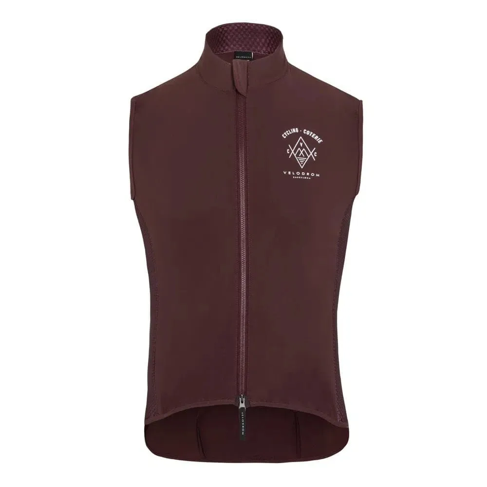 VELODROM VCC Drifter Gilet - Burgundy