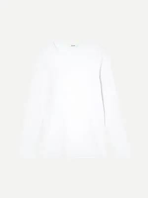 Vere Long Sleeve Top in White