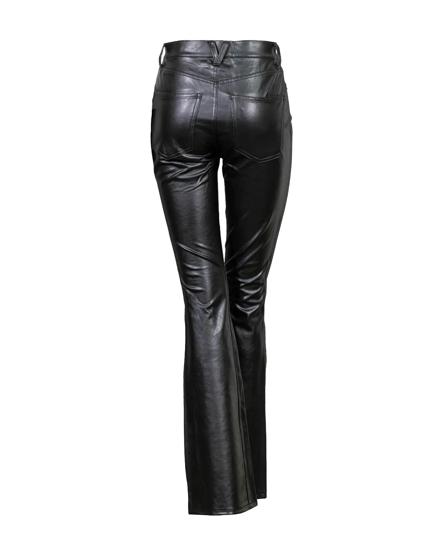 Veronica Beard Beverly Skinny Vegan Leather Pant