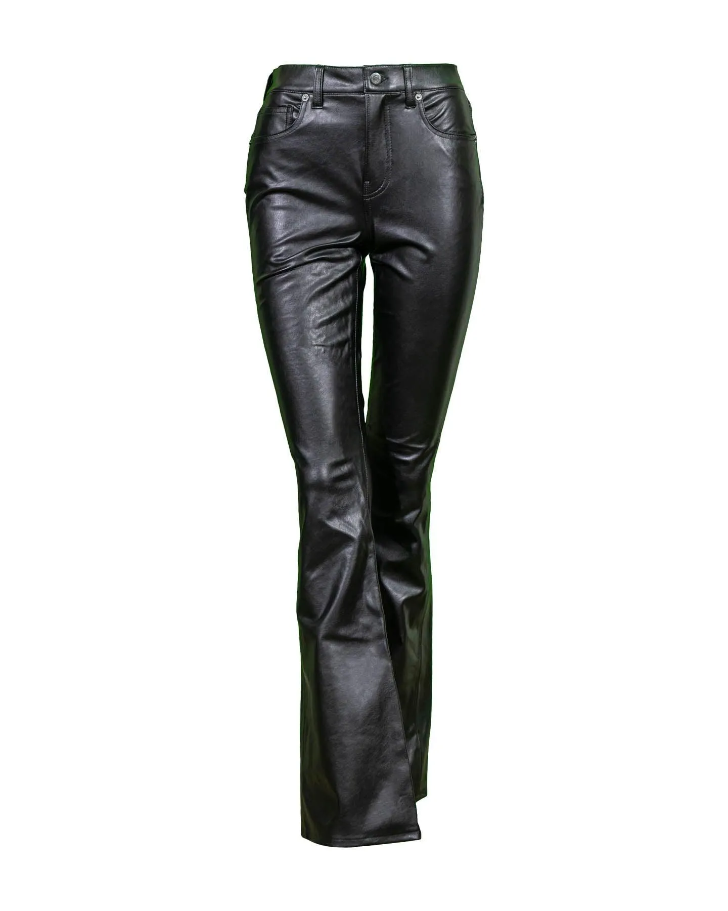 Veronica Beard Beverly Skinny Vegan Leather Pant