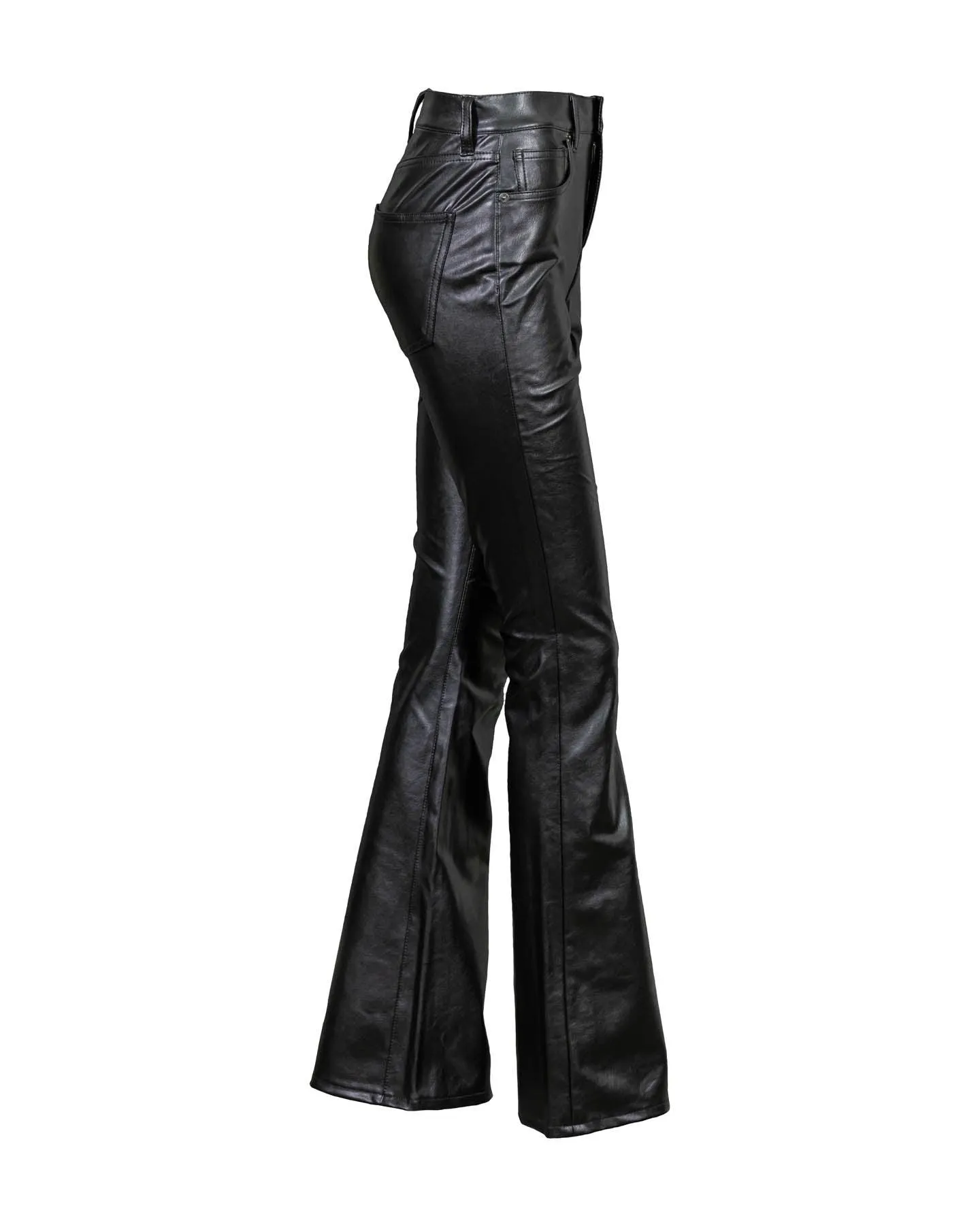 Veronica Beard Beverly Skinny Vegan Leather Pant