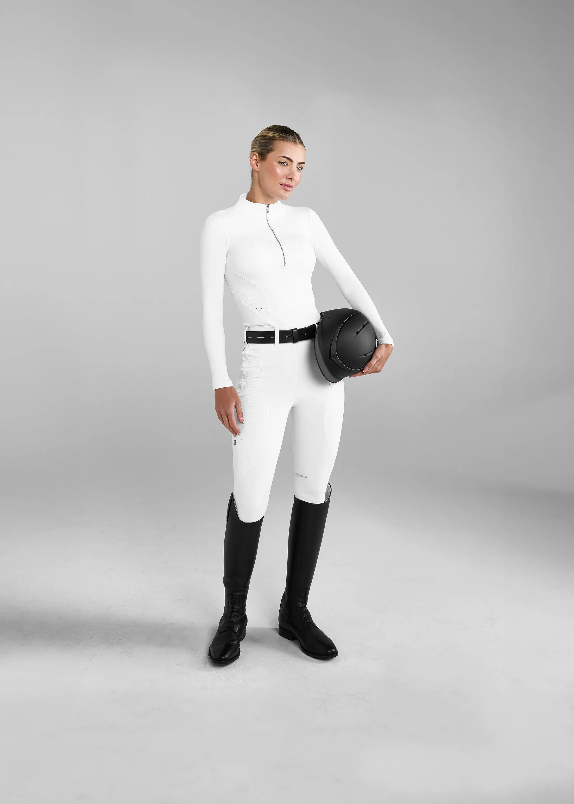 White AD Performance Breeches