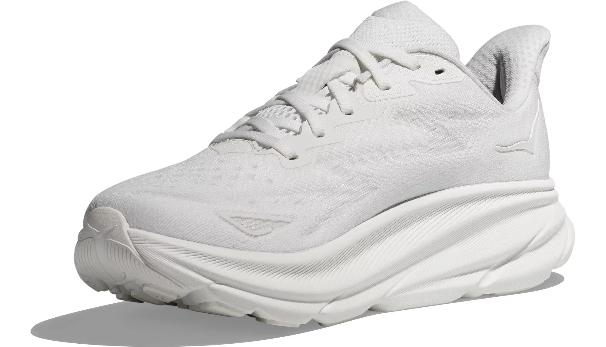 WOMEN'S HOKA CLIFTON 9 | WHITE / WHITE